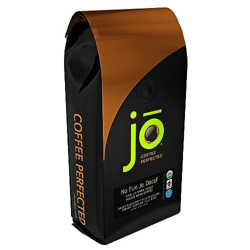 Jo Coffee No Fun Jo Decaf, Medium-Dark (12 oz)