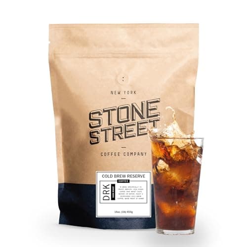 Stone Street Colombian Cold Brew Coarse Ground, Dark Roast (1 lb)