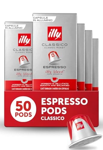 illy Classico Medium Roast, Espresso Original Line (50 capsules)