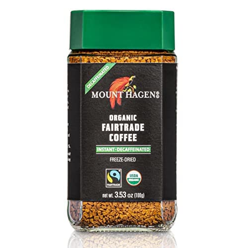 Mount Hagen Organic Freeze-Dried Instant Decaf (3.53 oz jar)