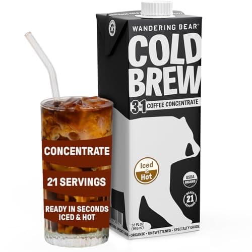 Wandering Bear Organic Cold Brew Concentrate in a Box (32 fl oz)