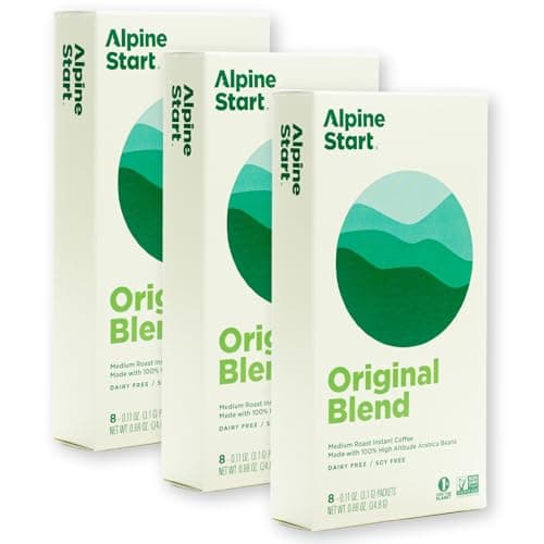 Alpine Start Original Blend Instant Coffee (medium roast)
