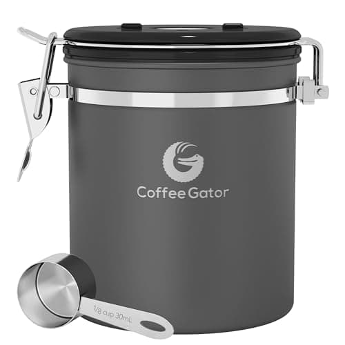 Coffee Gator Stainless Steel Canister (16 oz)
