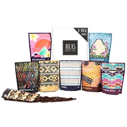 Atlas Coffee Club World Coffee Sampler Gift Set (whole bean, 4-pack)